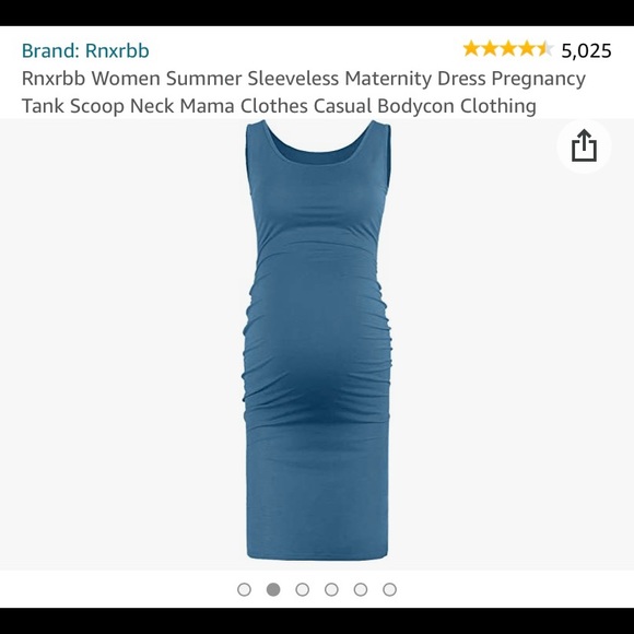 Maternity Dress, never worn, size M - Picture 1 of 2